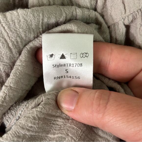 Mod Ref oversize peasant top balloon sleeves Gazzy  bohemian hippie festival - Picture 7 of 10